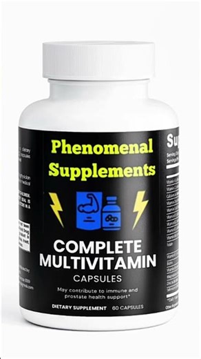 Complete Multivitamin for Men & Women | Daily Health. 👀💯❤️