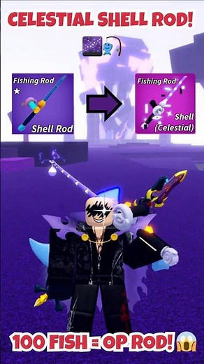 HOW TO GET the NEW CELESTIAL SHELL ROD in Blox Fruits! 🌌🎣 (Update 27 RIP Event)