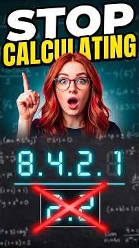 The Binary Math Trick Genius Students Use (No Calculation Needed)