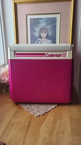 Vintage Rare Pink Coleman Cooler Ice Chest Lunch Box Number 12 - Etsy