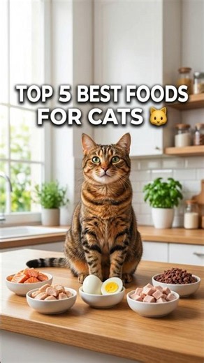 Top Best Foods For Cats #catfood #shorts