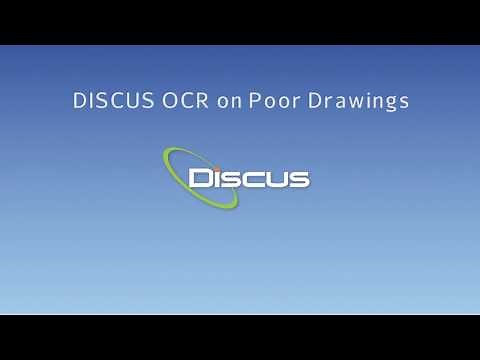DISCUS Software OCR on Poor Drawings