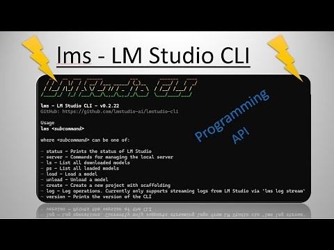Control LM Studio Server using lms CLI