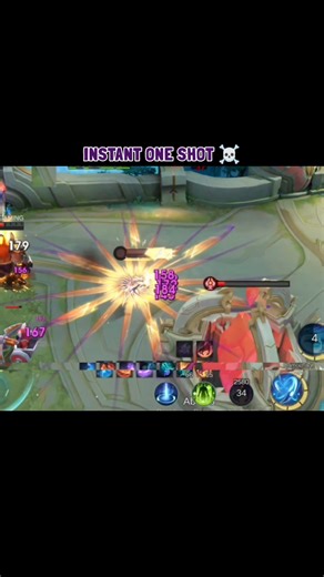 Aamon One Shot Full HP ☠️ #mlbb #mlbbesports #babifreitas #bome #aamon #andrast