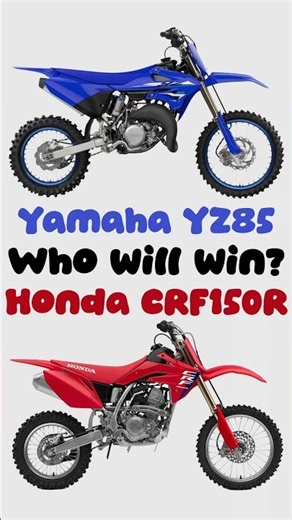 Yamaha YZ85 vs Honda CRF150R 🔥 85 2T vs 150 4T!