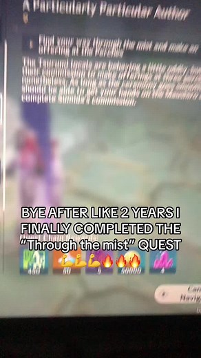 Completing the 'Through the Mist' Quest in Genshin Impact