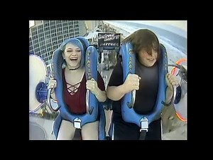 WIILIAM AND LUCY TAKE ON THE DAYTONA BEACH SLING SHOT!!