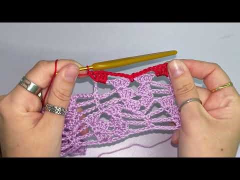 Openwork Summer Crochet Stitch: Easy Tutorial for Bags and Cardigans
