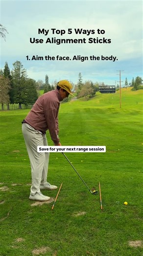 Amanda Beeler | Golf Coach & Instructor on Instagram: "Do you have alignment rods? How do you use them? My favorite is number five."