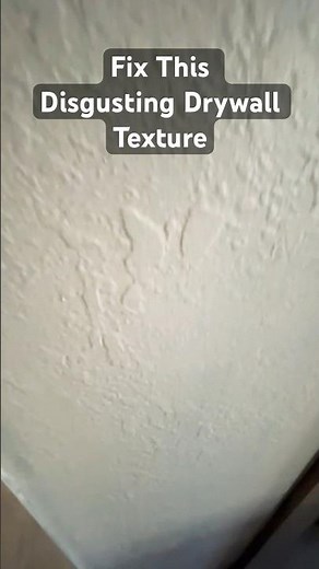 Disgusting drywall texture makeover | it’s soooo nice | Skim coat over knockdown and orange peel