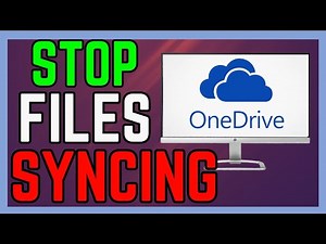 How To Stop Files Syncing In One Drive - (Simple Guide!)