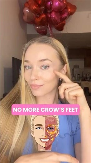 Smooth Crow's Feet Temple Technique #shorts