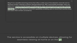 demand content, catering to diverse viewing preferences. With customizable packages, users can selec