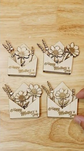 ✨Laser-Cut a Forever Flower Bouquet in 60 Seconds! TS1+Simple steps🌸