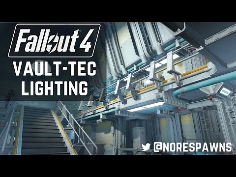 Fallout 4 Vault-Tec Workshop - Lighting