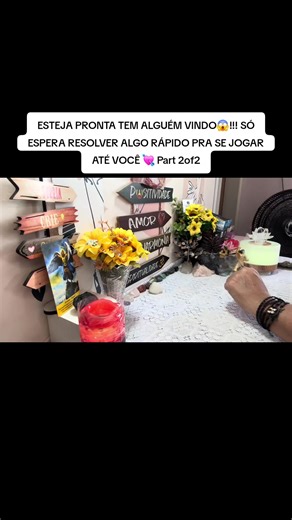 ESTEJA PRONTA TEM ALGUÉM VINDO😱!!! SÓ ESPERA RESOLVER ALGO RÁPIDO PRA SE JOGAR ATÉ VOCÊ 💘 Part 2of2 #leituradetarot