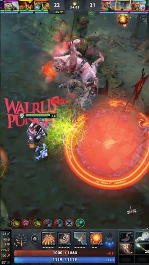 The Sustain is Insane in Dota 2 teamfight #dota2