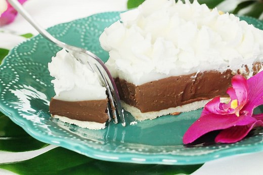 Chocolate Haupia Pie (Ted's Bakery Copycat)