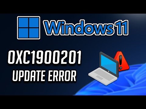 How to Fix 0xc1900201 Update Error in Windows 11
