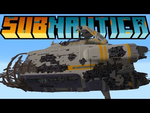 Building ALL of Subnautica at FULL scale in Minecraft // part 1