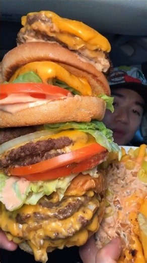 In-N-Out’s NOT-SO-SECRET Loaded Burger & Animal Style Fries 🤯🍔🍟🔥 | ASMR Mukbang #innout #shorts