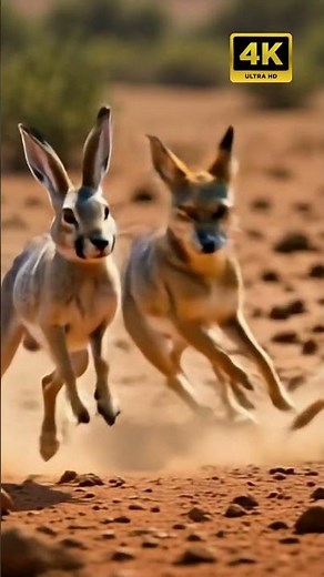 Epic Hare Escape! Jackal's Hunt in South Africa's Karoo Turns Brutal | #wildliferescue