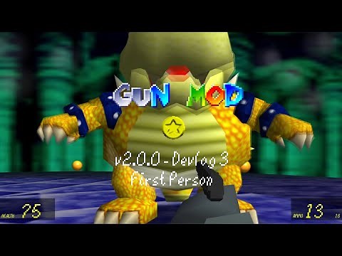 sm64ex-coop Gun Mod Devlog #3 - First Person