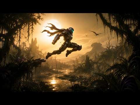 1 Hour of METROID Inspired Ambient Sci-Fi Music | Alien Worlds & Deep Space Exploration