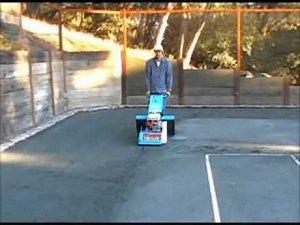 VENUS by PAOLONI: working on Har-Tru reforming tennis clay court maintenance