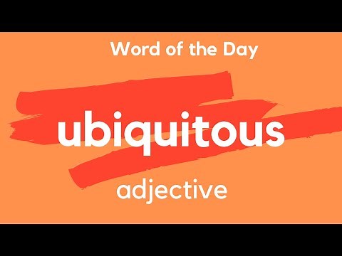 What does UBIQUITOUS mean?