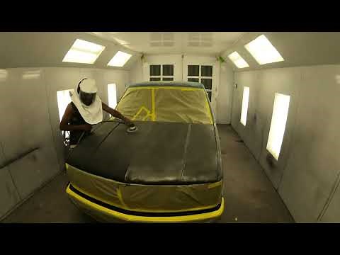 Chevy Truck 2 Tone Faded Paint Time Lapse