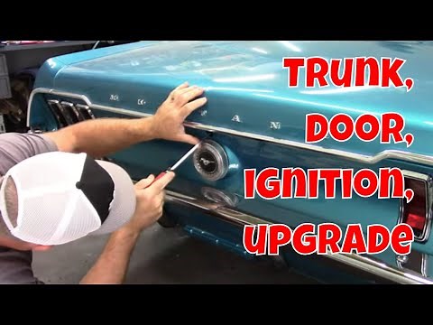 Installing new door locks, trunk lock, and ignition tumbler. Jade part 90 #mustang #howto