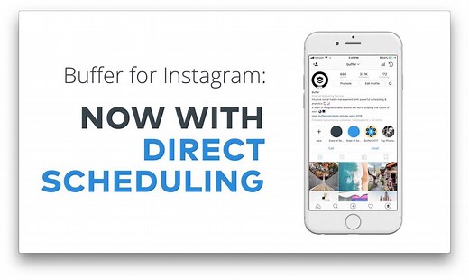 Exciting News! 🎉You can now schedule directly to Instagram with Buffer! 🚀 We're excited to roll this out to all customers, all plans throughout the week. Learn more here 👉 https://www.buffer.com/instagram | Buffer