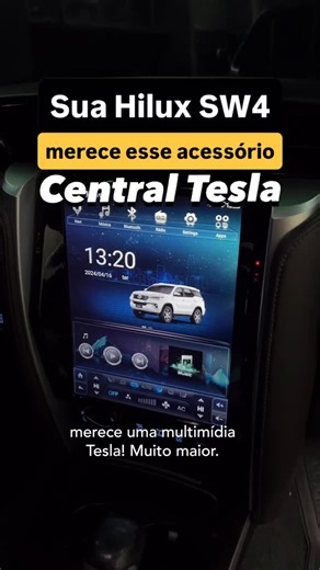 Sua Hilux SW4 merece esse acessório! Central Tesla da Star 💫 | Star Motors Rio