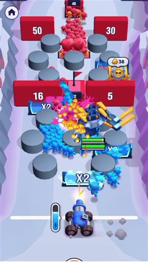 9 level mob Vs 2 level mob #b2kgamingmoon #mobilegame #mobcontrol #b2k