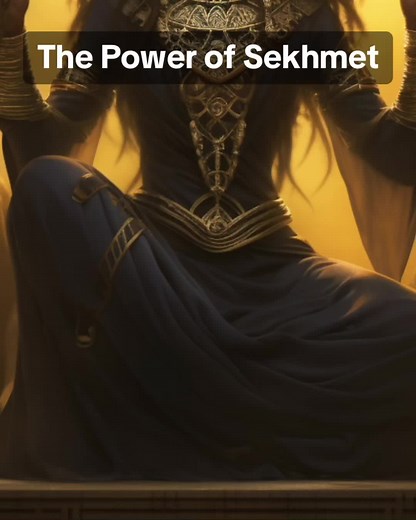 Honor the fierce but gentle duality of Sekhmet, the ancient Egyptian goddess of healing and destruction! Depicted as a lioness-headed woman holding an ankh and scepter, she represents strength and balance. #sekhmet #egyptianmythology #goddess #healing #destruction #lionessheaded #light #scepter #fierce #powerful#piffology