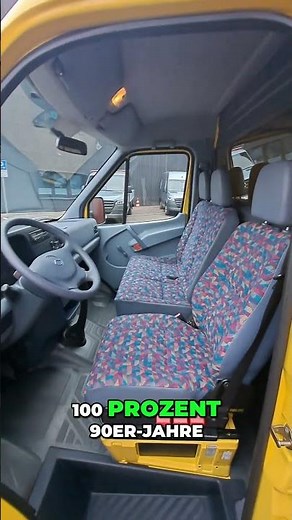 Classic van: Encounter with a first-generation Mercedes-Benz Sprinter - Part 1