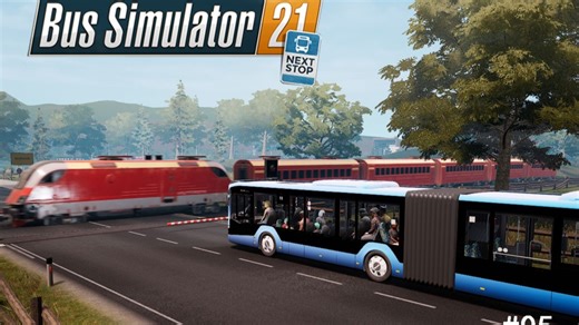 已经晚点了还要遇上火车！ Bus Simulator 21-滨海谷 05#