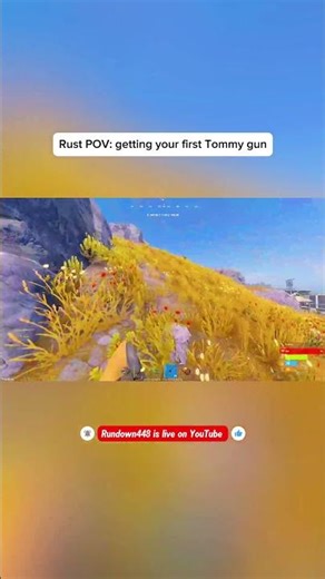 Rust pov: getting your first Tommy gun #rust