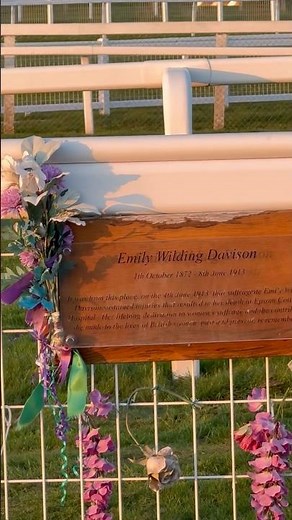 Suffragette Emily Wilding Davison (11 October 1872 – 8 June 1913