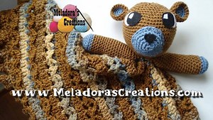 A Word From The Designer: Meladora's Creations Crochet Parts released on the 6th, 13th and 20th of Feb. With Video tutorials and free patterns awith pictures. Or If you don't want to wait, find the pattern on my shop in FULL with over 45 pictures! Happy Valentines day! | Teddy Bear Lovey (Part 1) – Free Crochet Pattern | https://www.meladorascreations.com/teddy-bear-lovey-part-1-free-crochet-pattern/ Be sure to PIN it to save it for later: https://www.pinterest.com/pin/159666749275138260/ #croch