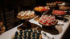 Wedding Catering Candy Buffet Delicious Sweet Stock Footage Video (100% Royalty-free) 3603816031 | Shutterstock