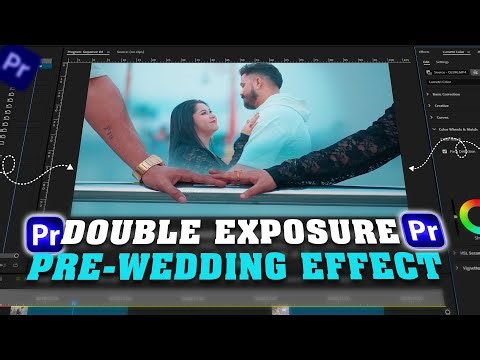Create Trending Double Exposure Effect in Premiere Pro 🔥 | Cinematic Pre-Wedding Edit Tutorial