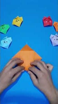 Origami Pop It 🐻 | The Most Satisfying Paper Toy You’ll Ever Make