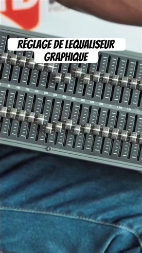 Réglage de l’équaliseur graphique #dbx #analog #mix