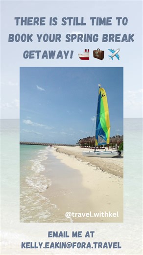 Maybe you just need to go back to the ocean! 🌊🏄‍♀️🏝️ Dreaming of sea air, waves crashing and sand between your toes? Let’s plan your perfect Spring Break! 👩‍💻🌎✈️ @travel.withkel 📧Kelly.eakin@fora.travel #springbreak #ocean #beach #familytravel #luxurytravel