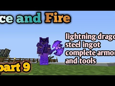 How to make dragon forge and dragonsteel ingot || Modded Ice and fire mod part9 ......
