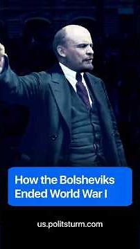 How the Bolsheviks Ended World War I #history #socialism #communism #facts #factshorts #ww1