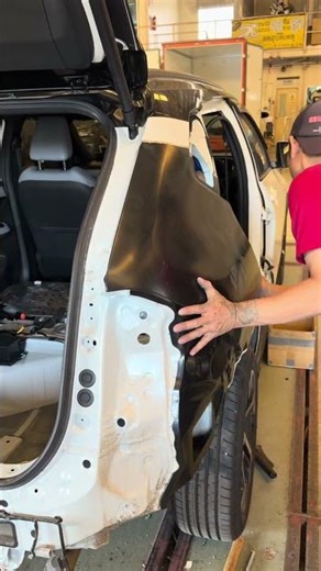 Yaris Cross Body Panel Repair Tutorial #ซ่อมรถ #carrepair