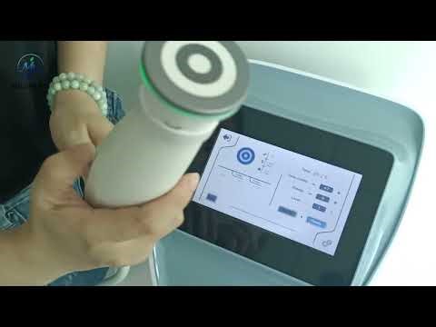 The Vacuum RF therapy system uses suction and pressure to release the fluids in the fat cells